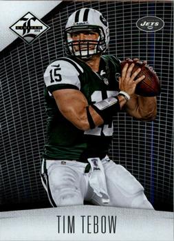 2012 Panini Limited #70 Tim Tebow Front