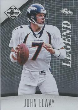 2012 Panini Limited #140 John Elway Front