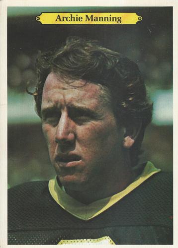 1980 Topps Super #3 Archie Manning Front