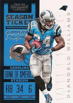 2012 Panini Contenders #15 DeAngelo Williams Front