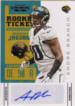 2012 Panini Contenders #103 Andre Branch Front