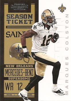 2012 Panini Contenders #61 Marques Colston Front