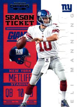 2012 Panini Contenders #63 Eli Manning Front