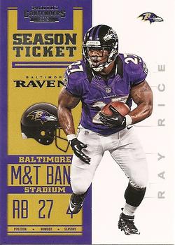 2012 Panini Contenders #9 Ray Rice Front