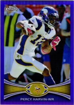 2012 Topps Chrome - Purple Refractors #6 Percy Harvin Front
