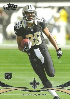 2012 Topps Prime (Retail) #6 Nick Toon Front