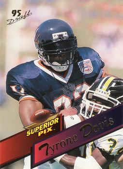 1995 Superior Pix #56 Tyrone Davis Front