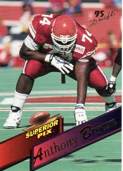 1995 Superior Pix #68 Anthony Brown Front