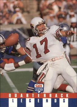 1991 Quarterback Legends #20 Jim Hart Front