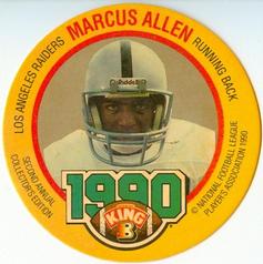 1990 King B Discs #2 Marcus Allen Front
