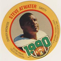 1990 King B Discs #10 Steve Atwater Front