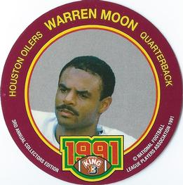 1991 King B Discs #5 Warren Moon Front