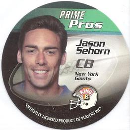 2001 King B Discs #12 Jason Sehorn Front