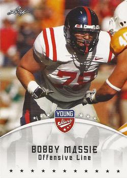2012 Leaf Young Stars #10 Bobby Massie Front