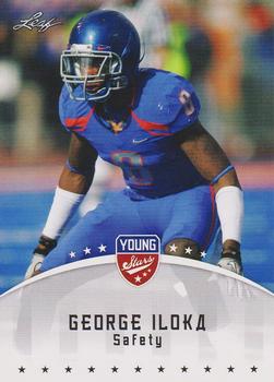 2012 Leaf Young Stars #38 George Iloka Front