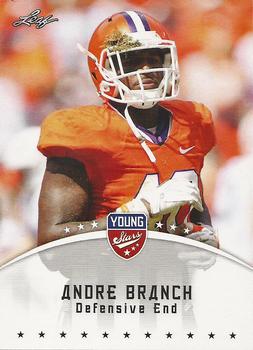 2012 Leaf Young Stars #6 Andre Branch Front