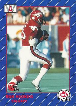 1991 All World CFL #26 Ron Hopkins Front