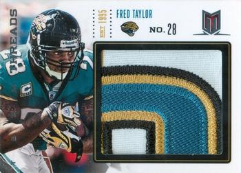 2012 Panini Momentum - Team Threads Patches Prime #27 Fred Taylor Front