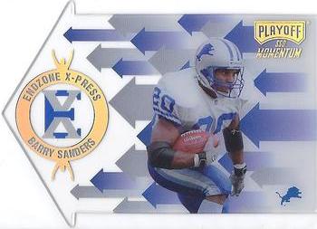 1998 Playoff Momentum SSD Hobby - Endzone X-press #9 Barry Sanders Front
