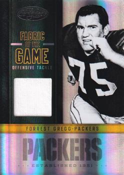 2012 Panini Certified - Fabric of the Game #14 Forrest Gregg Front