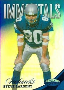 2012 Panini Certified - Mirror Blue #199 Steve Largent Front