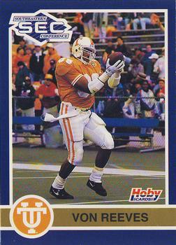 1991 Hoby Stars of the SEC #428 Von Reeves Front
