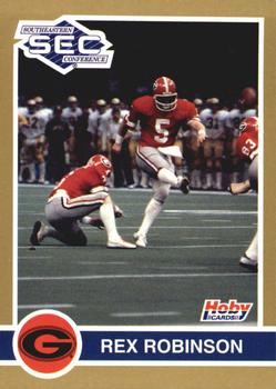 1991 Hoby Stars of the SEC #128 Rex Robinson Front