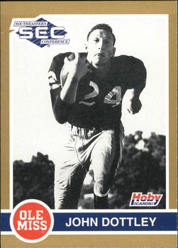 1991 Hoby Stars of the SEC #262 John Dottley Front
