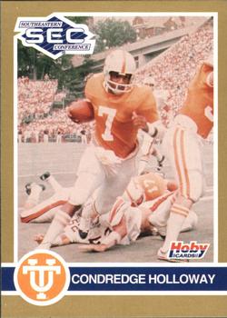 1991 Hoby Stars of the SEC #325a Condredge Holloway Front