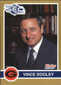 1991 Hoby Stars of the SEC #366 Vince Dooley Front