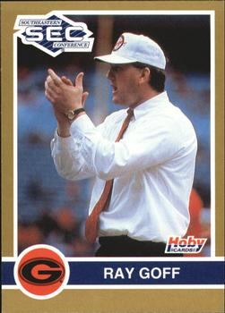 1991 Hoby Stars of the SEC #367 Ray Goff Front