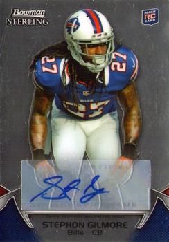 2012 Bowman Sterling - Autographs #108 Stephon Gilmore Front