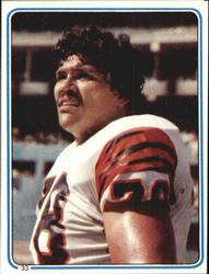 1983 Topps Stickers #33 Anthony Munoz Front