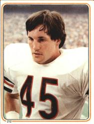 1983 Topps Stickers #212 Gary Fencik Front