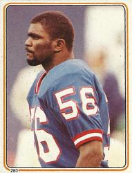 1983 Topps Stickers #280 Lawrence Taylor Front