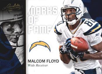 2012 Panini Absolute - Marks of Fame #1 Malcom Floyd Front