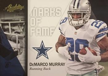 2012 Panini Absolute - Marks of Fame #5 DeMarco Murray Front