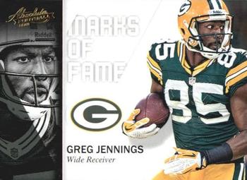 2012 Panini Absolute - Marks of Fame #7 Greg Jennings Front