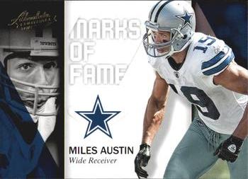 2012 Panini Absolute - Marks of Fame #17 Miles Austin Front