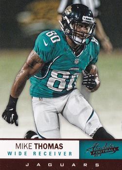 2012 Panini Absolute - Retail #24 Mike Thomas Front