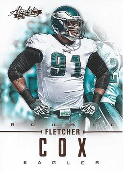 2012 Panini Absolute - Retail #134 Fletcher Cox Front