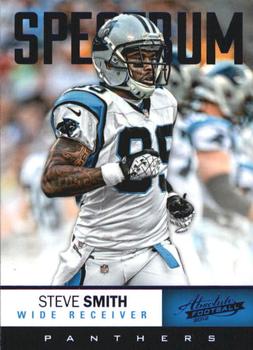 2012 Panini Absolute - Spectrum Blue #2 Steve Smith Front