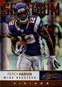 2012 Panini Absolute - Spectrum Gold #61 Percy Harvin Front