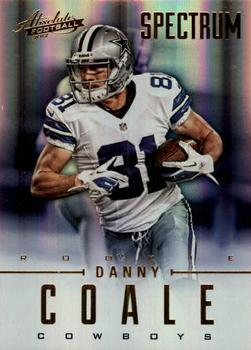 2012 Panini Absolute - Spectrum Gold #123 Danny Coale Front