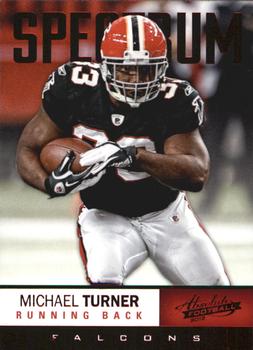 2012 Panini Absolute - Spectrum Red #58 Michael Turner Front