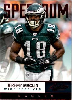2012 Panini Absolute - Spectrum Red #75 Jeremy Maclin Front
