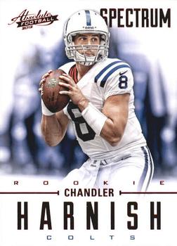 2012 Panini Absolute - Spectrum Red #113 Chandler Harnish Front