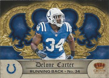 2012 Panini Crown Royale - Retail #32 Delone Carter Front