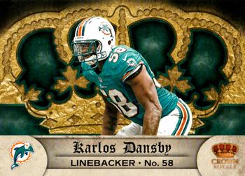 2012 Panini Crown Royale - Retail #50 Karlos Dansby Front