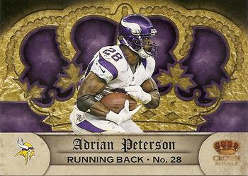 2012 Panini Crown Royale - Retail #93 Adrian Peterson Front